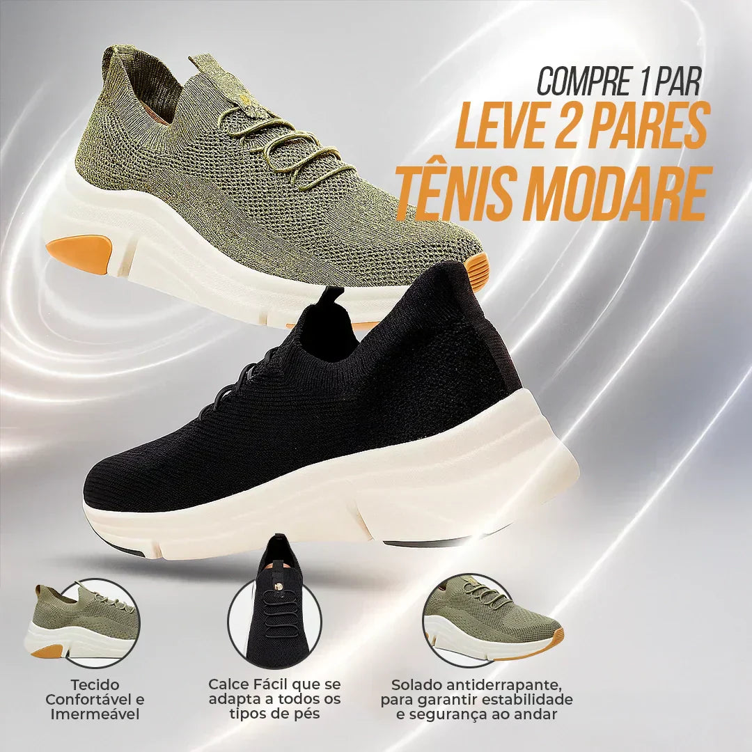 Tênis Ortopédico Modare - Compre 1 Leve 2 Hoje!
